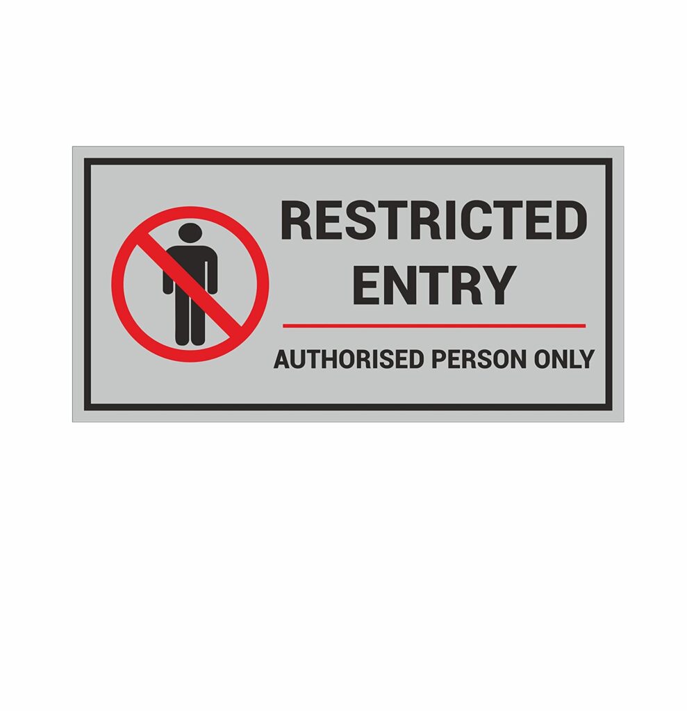 Entry Restricted – SA Enterprises